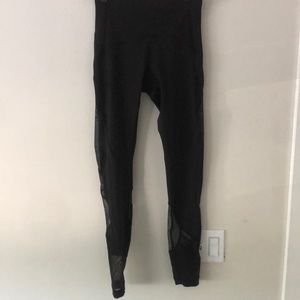 Lululemon fast and free leggings black